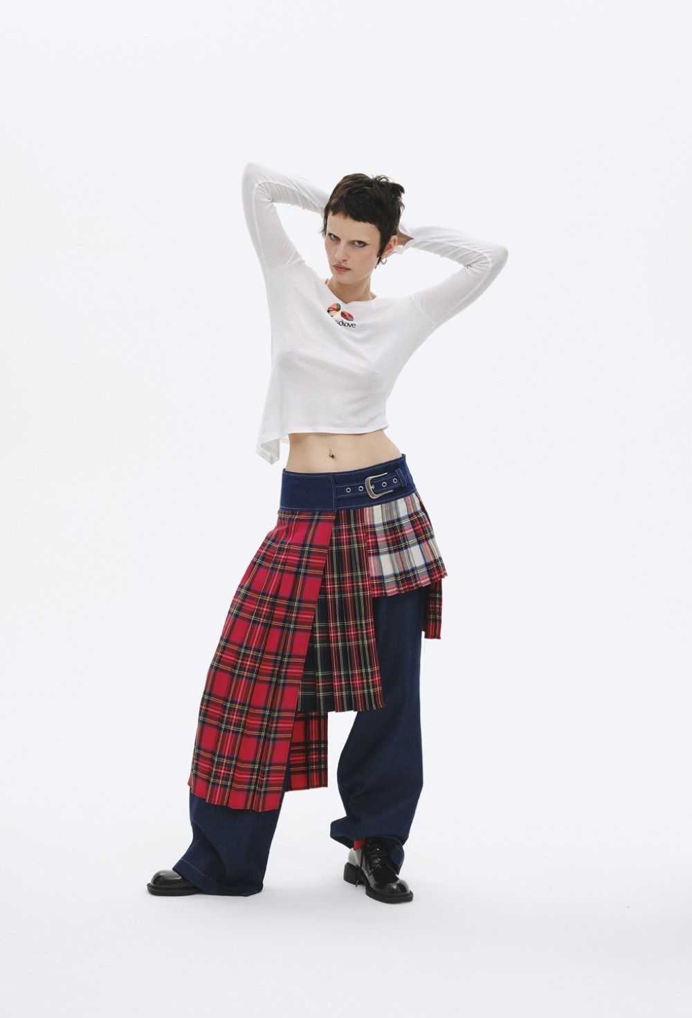 Elizabeth Wrap Kilt Skirt - photo 45026