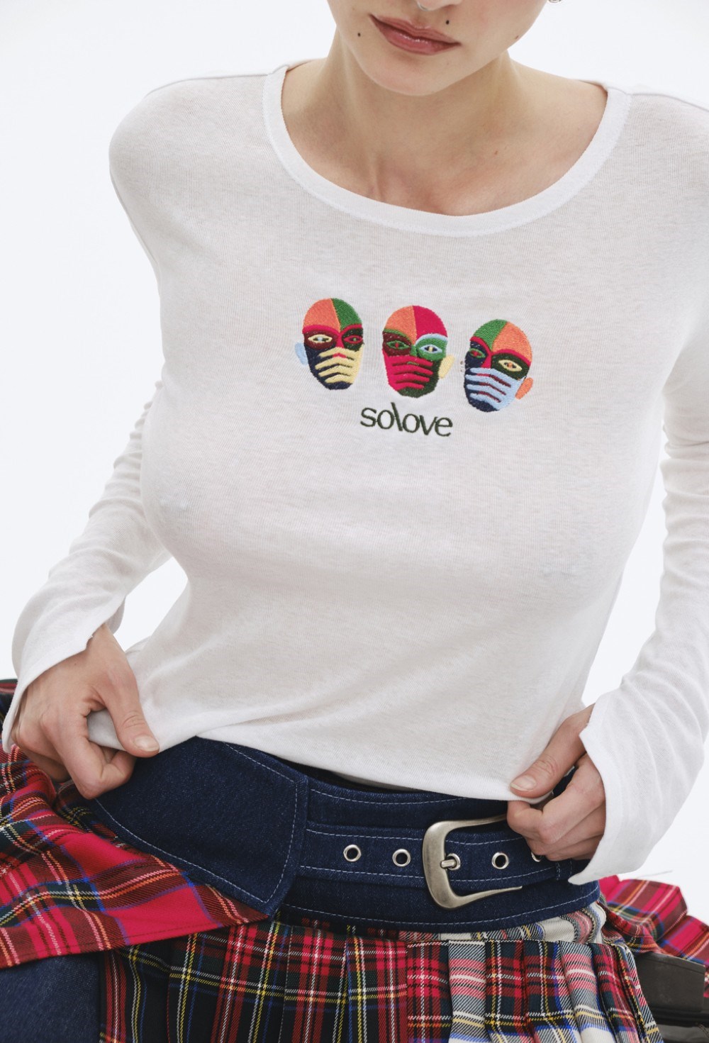 L.O.W. Long sleeve shirt with embroidery - photo 45056