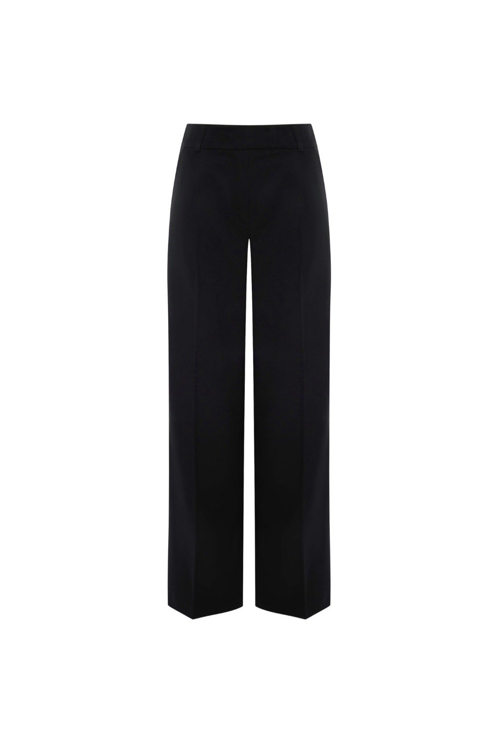 Black trousers with a pleat - photo 46227