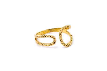 Gold-plated ring - photo 4719