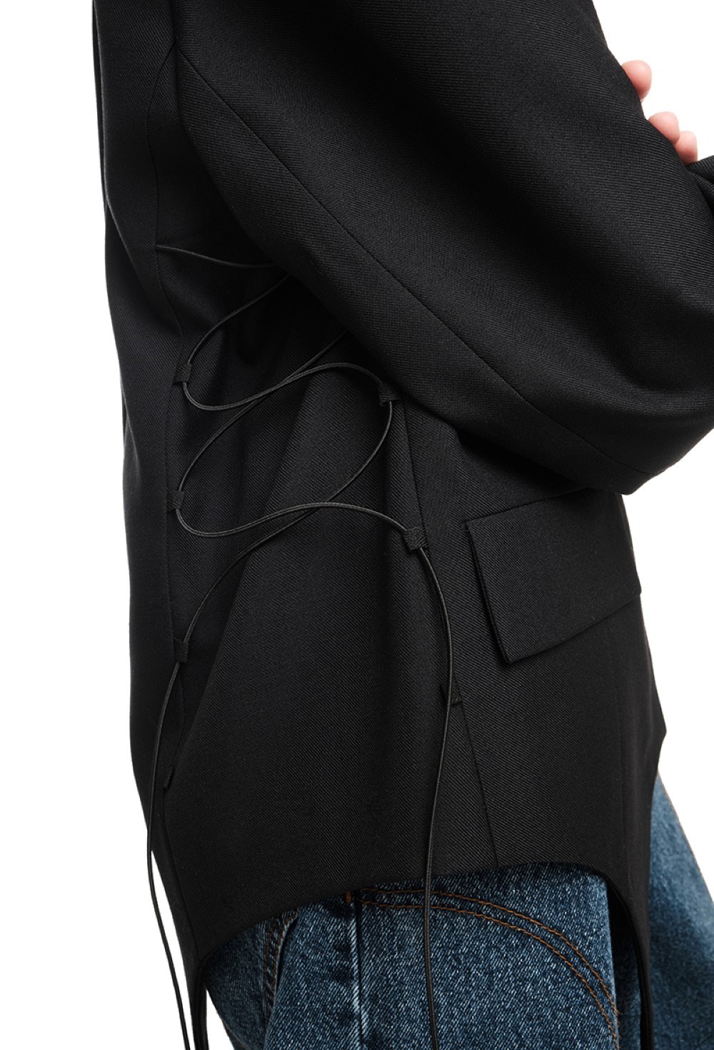 Jacket with garters - photo 50350