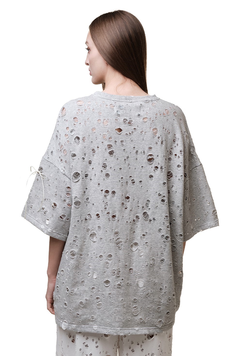 Three-dimensional hole punch T-shirt - photo 50385