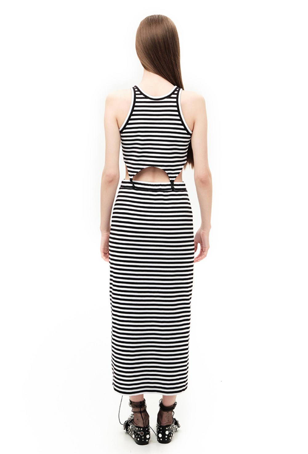 Ribbed cut-out skirt - photo 50532