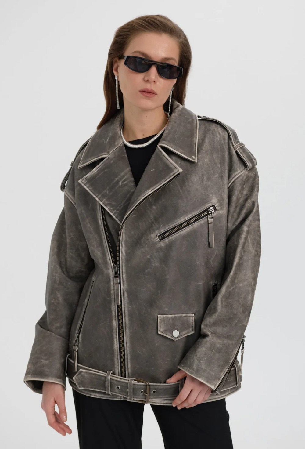 Dad's leather jacket - photo 50613