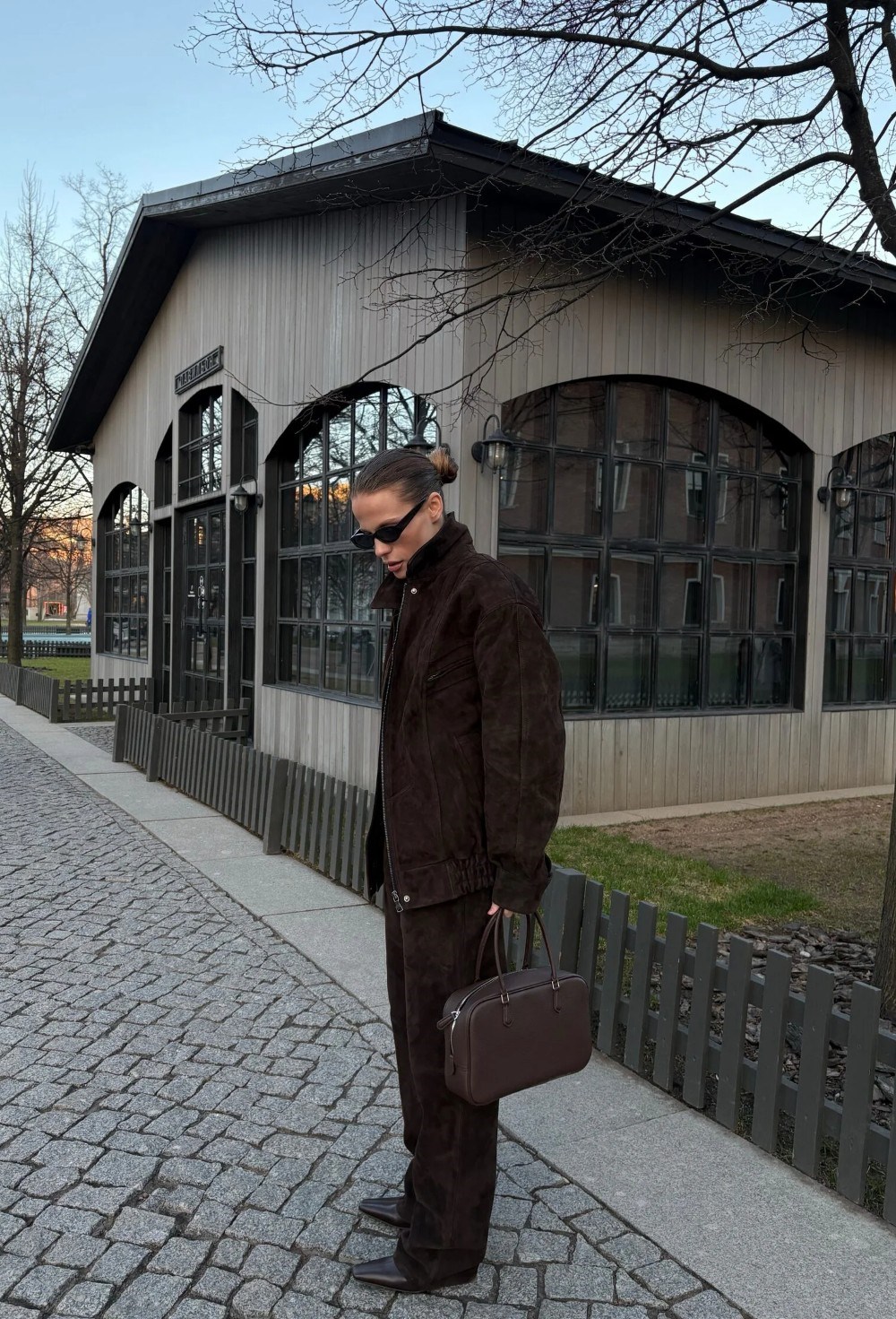 Suede bomber jacket - photo 50699