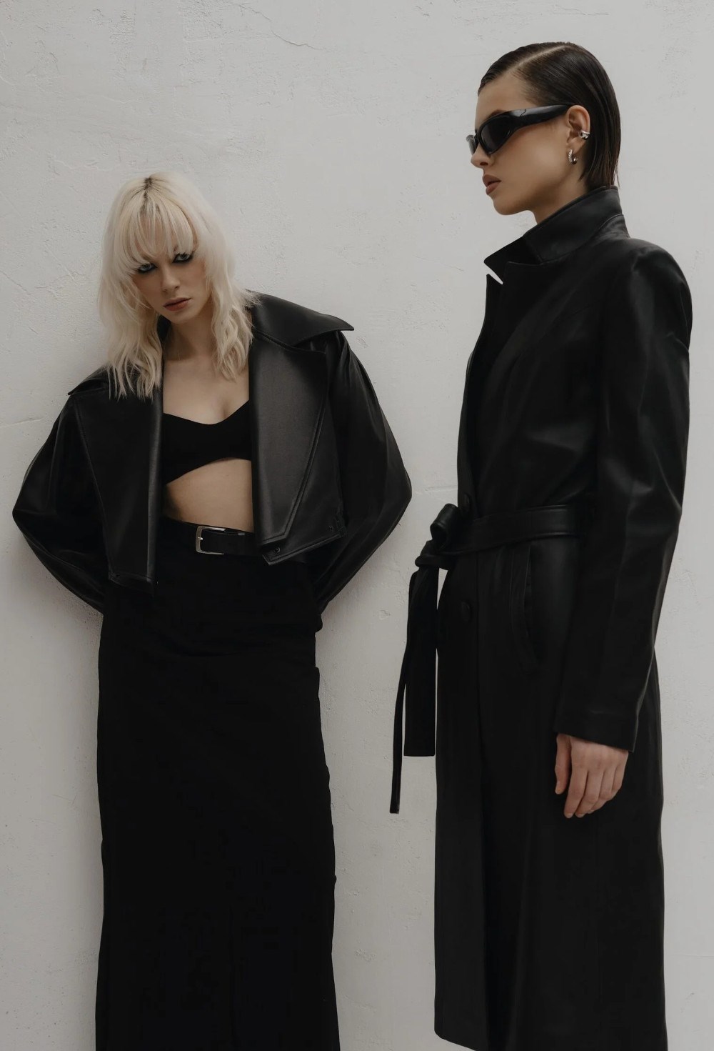 Leather raincoat - photo 50751