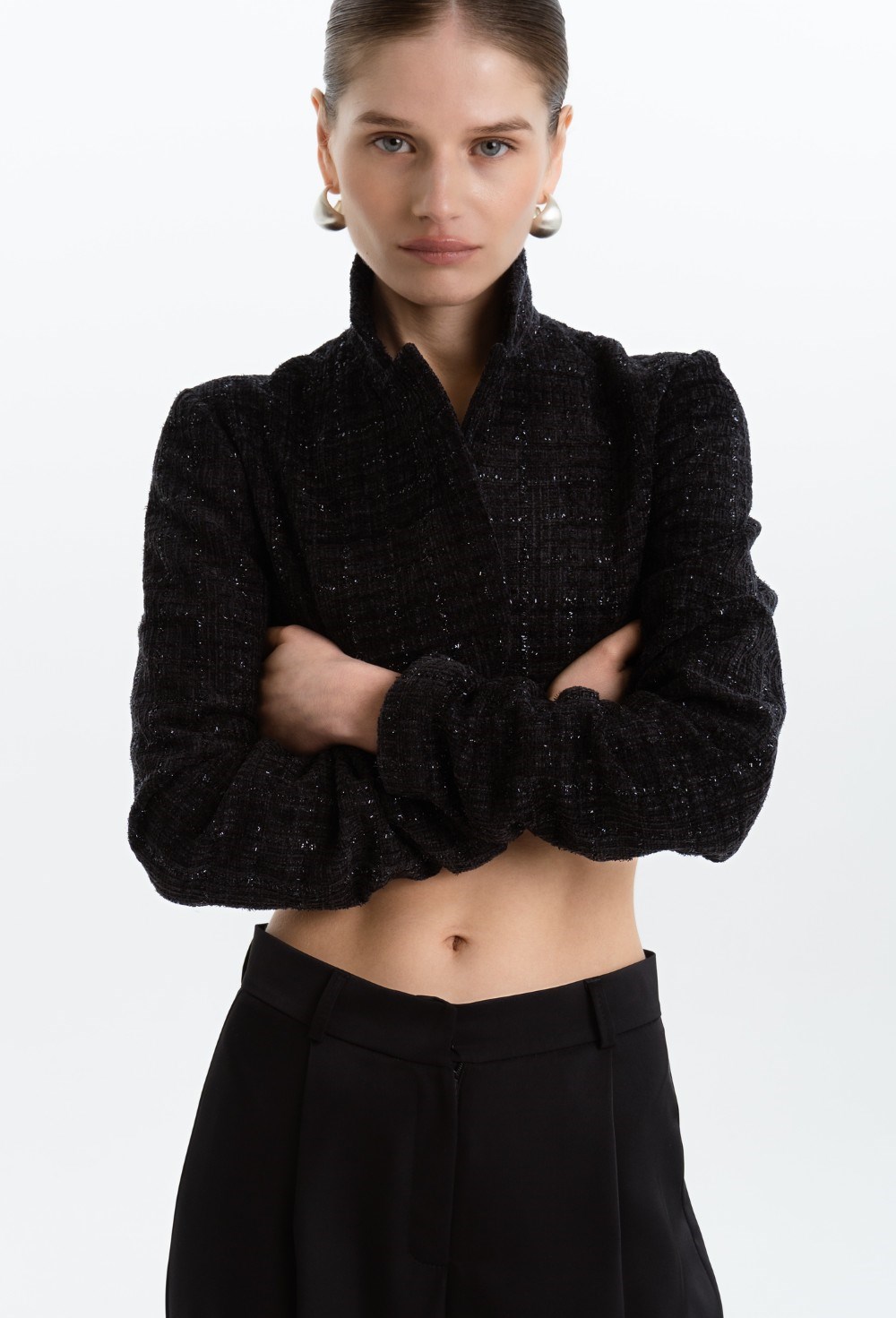 Elevate tweed bolero - photo 51310