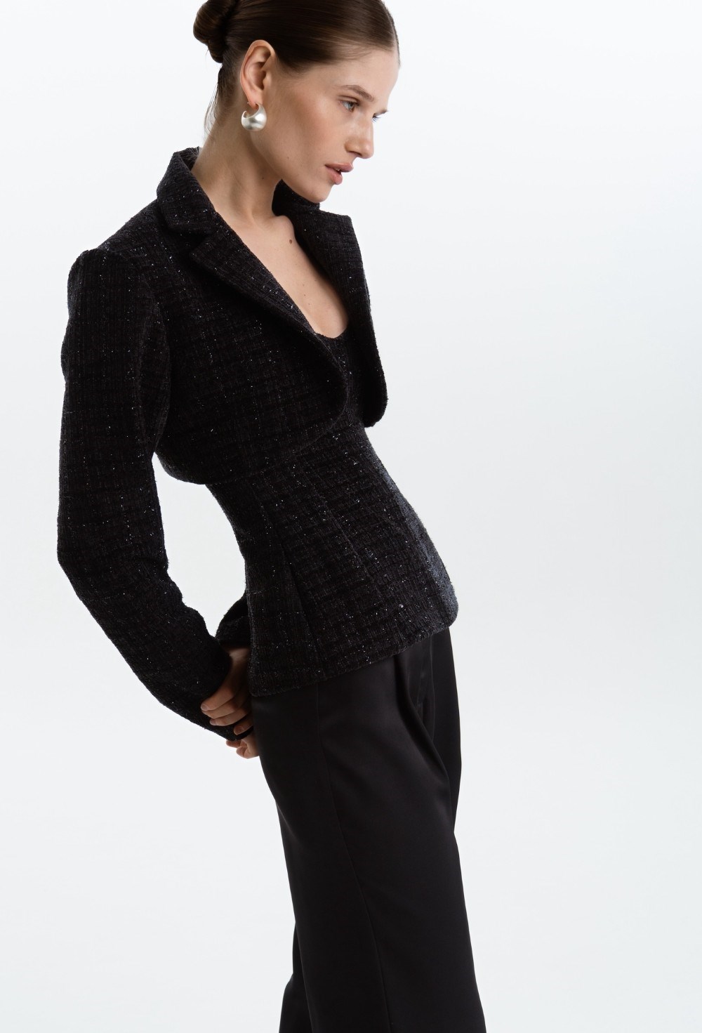 Elevate tweed bolero - photo 51315