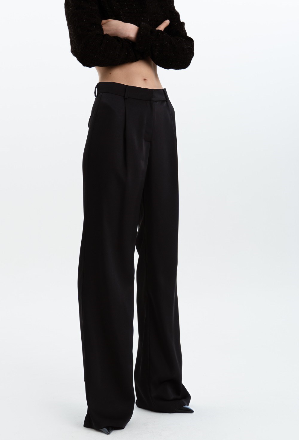 Versatile silk pants - photo 51338
