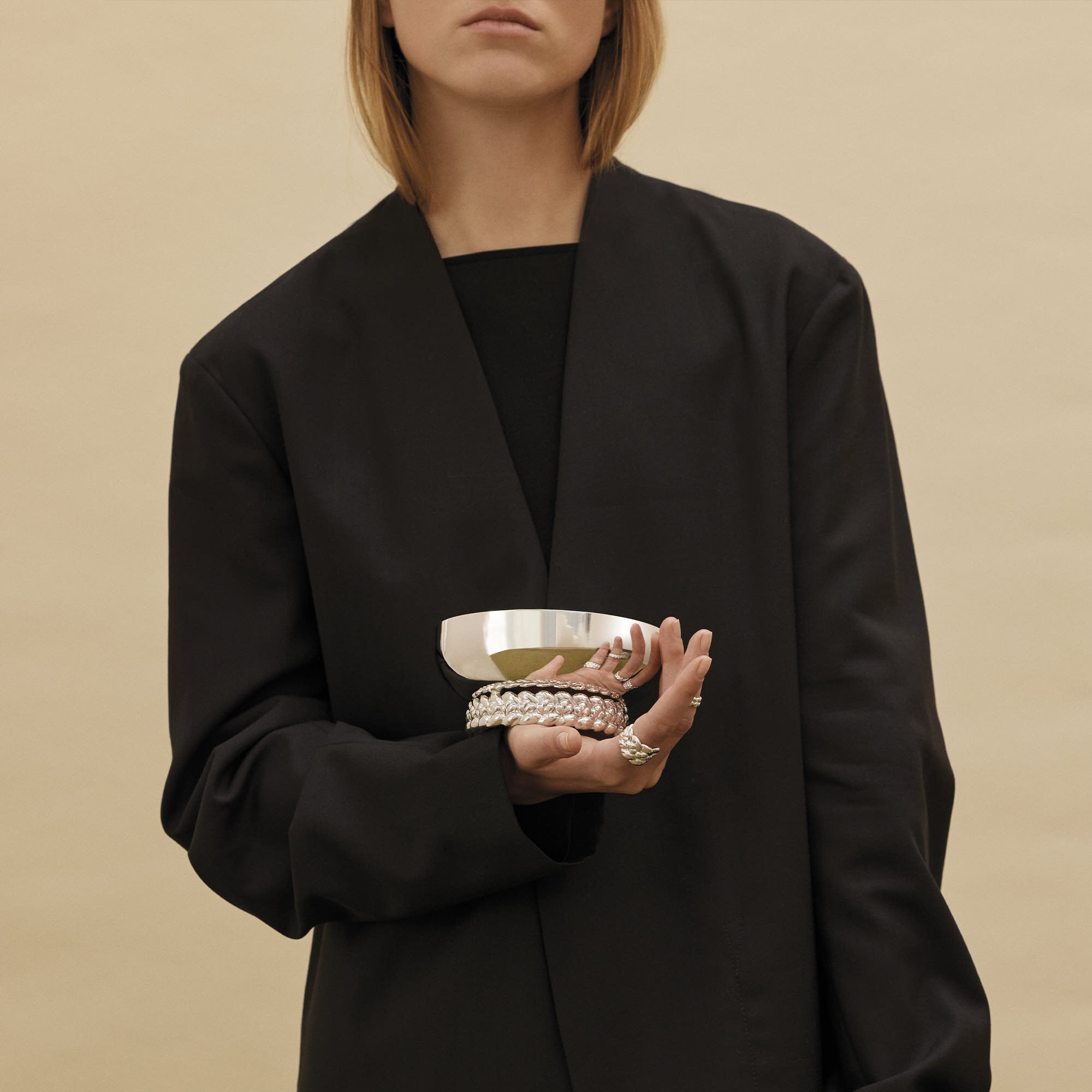 Small Silver Plated Bowl - photo 52551