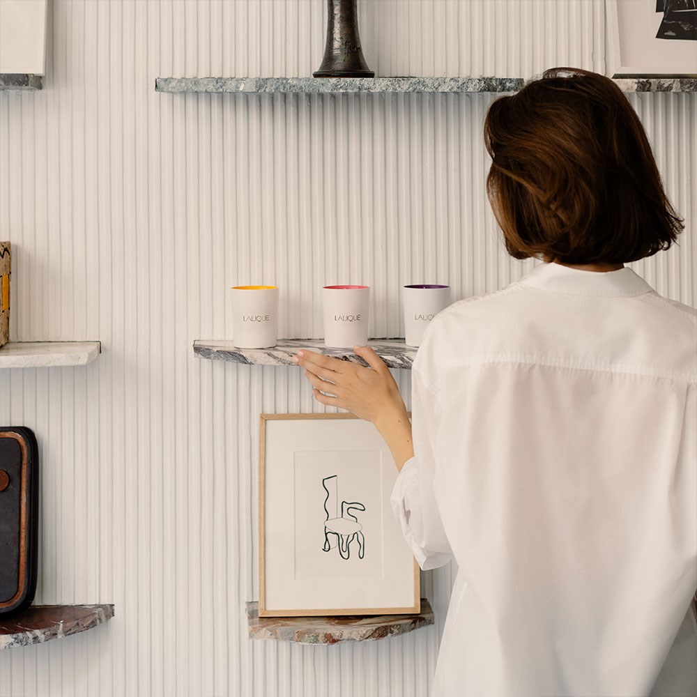 Electric Purple Bougie Candle - photo 53142