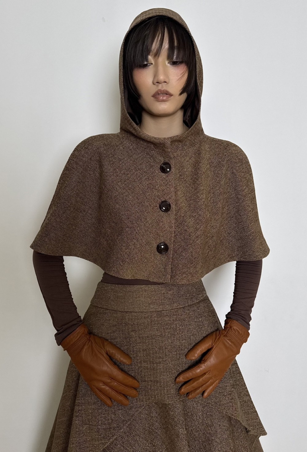 Candy hooded cape - photo 55525