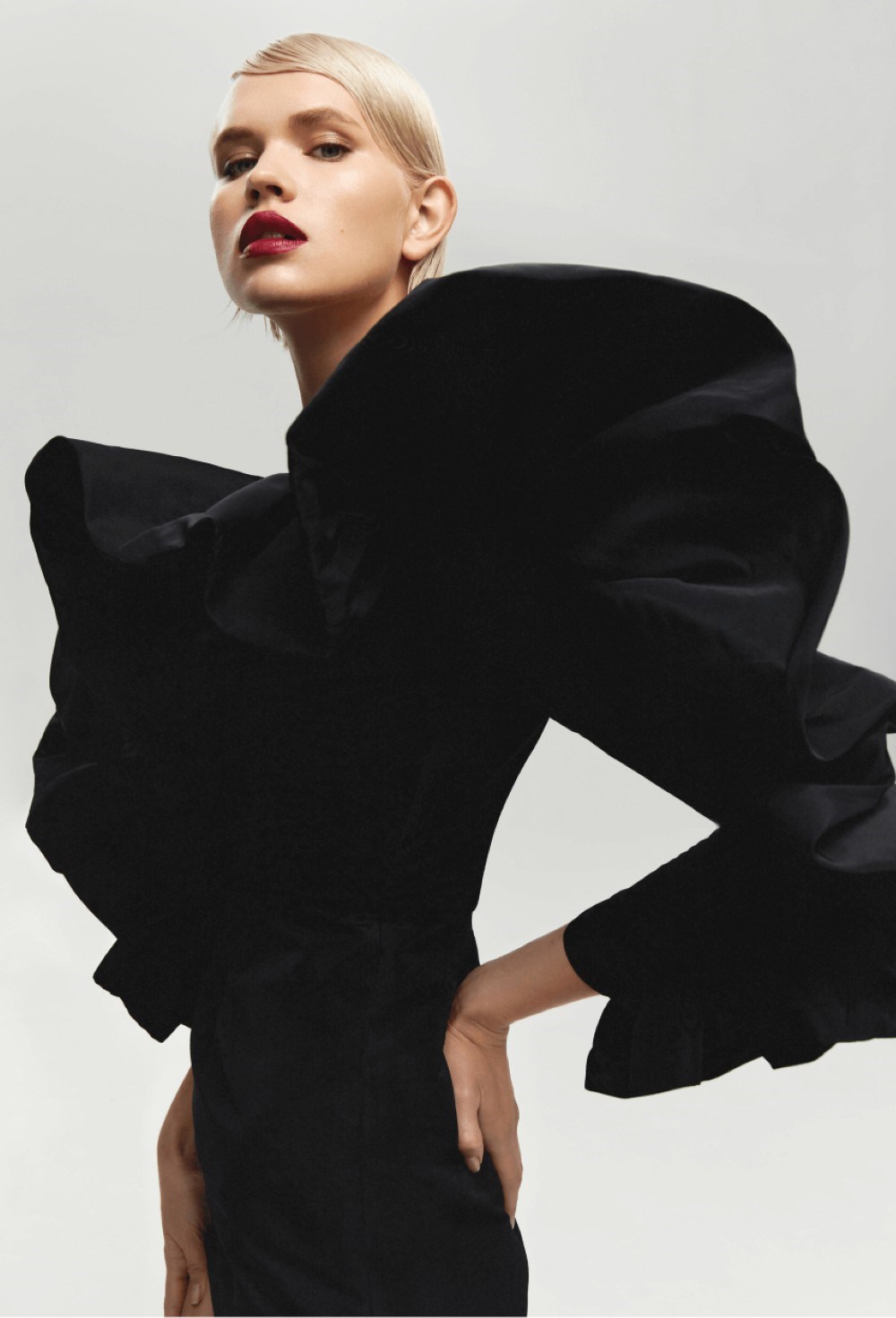 Oyster Silk Dress - photo 55562