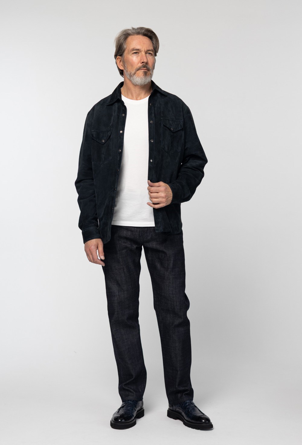 Suede shirt - photo 55912