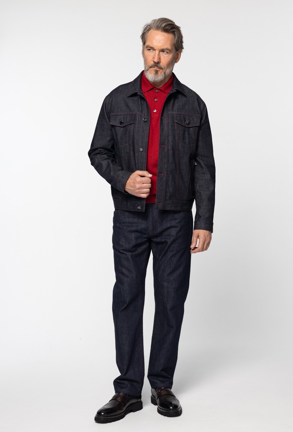 Italian denim jacket - photo 55914