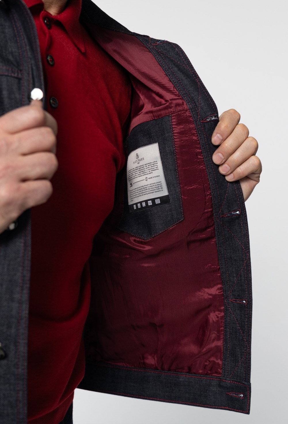 Italian denim jacket - photo 55917