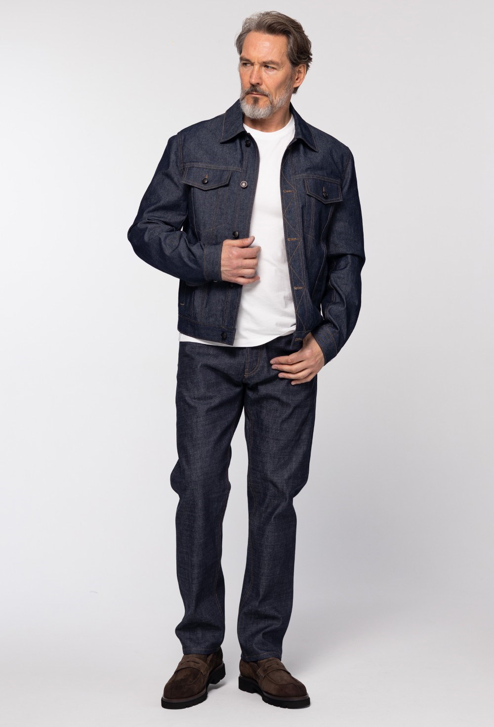 Italian denim jacket - photo 55919