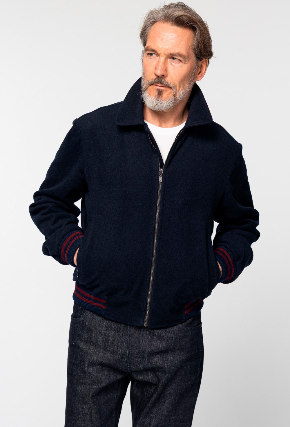 Cashmere bomber-jacket - photo 55924