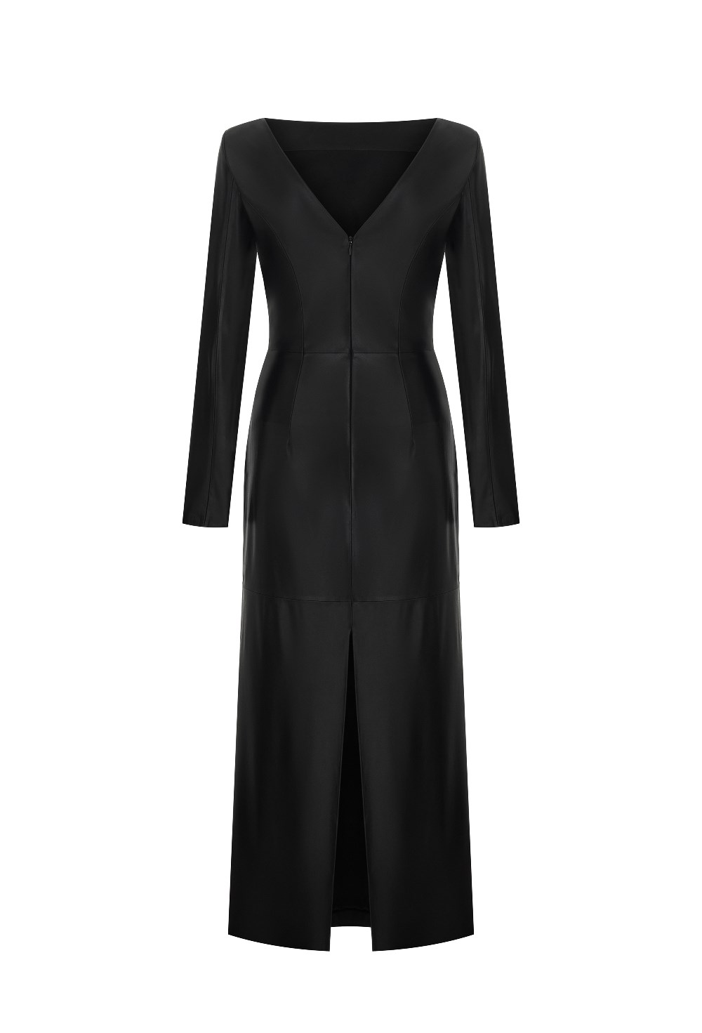 Leather dress - photo 56024