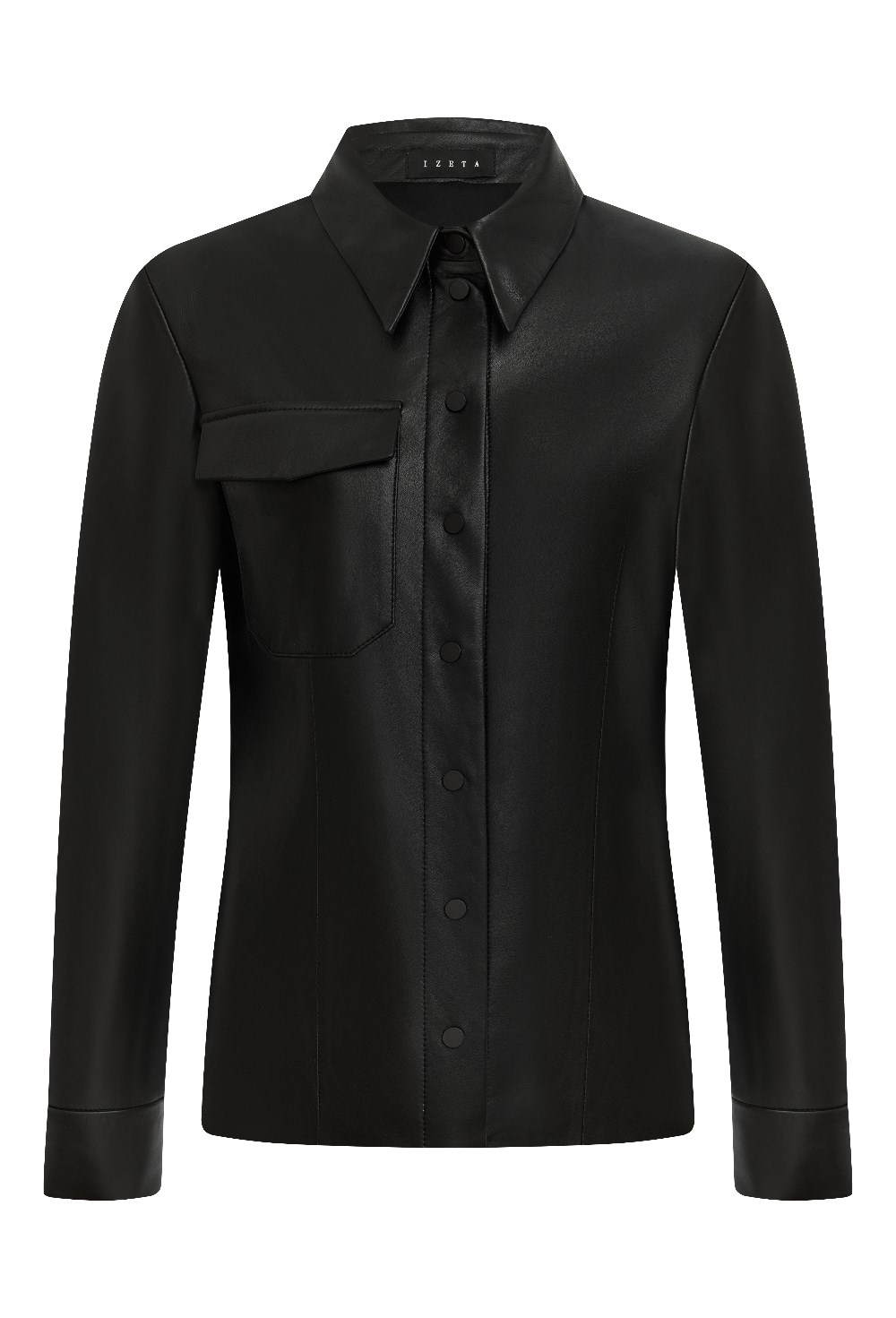 Leather shirt - photo 56045