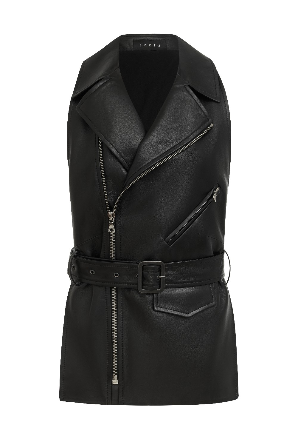 Leather vest - photo 56048