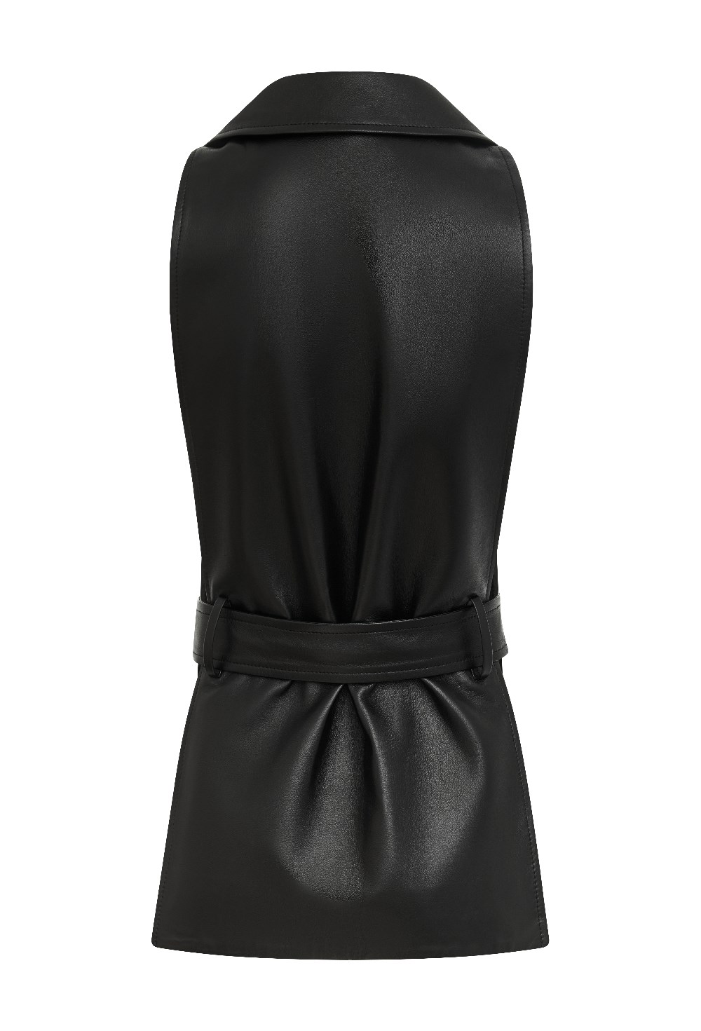 Leather vest - photo 56049