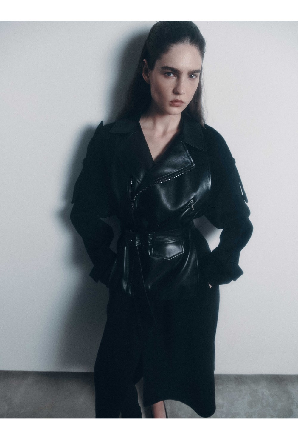 Leather vest - photo 56051