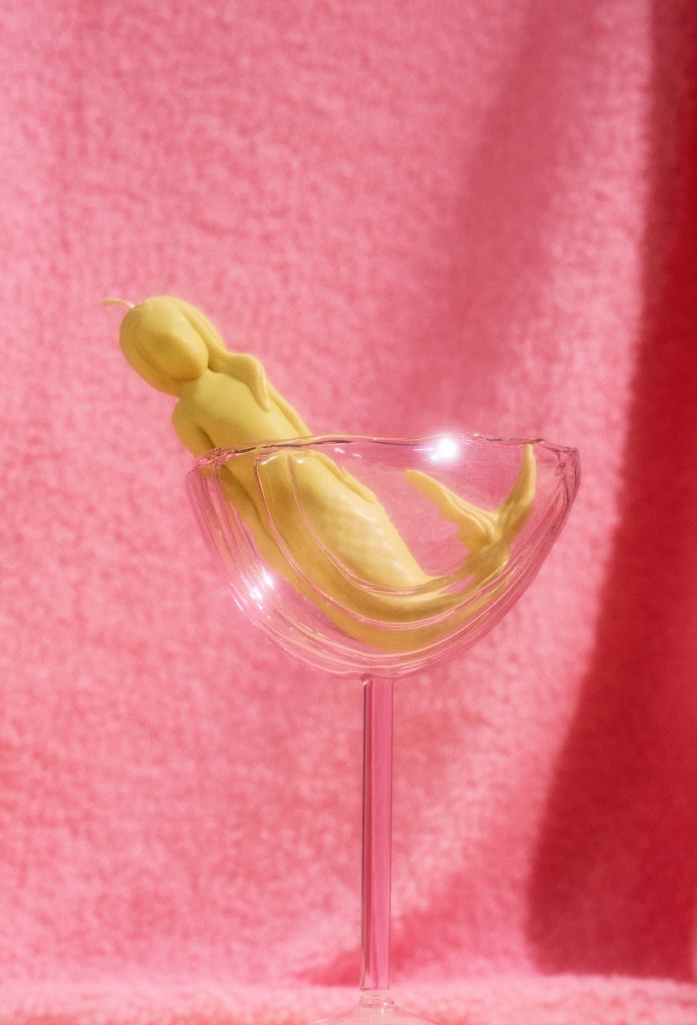 Beeswax candle "Amushka" - photo 56351