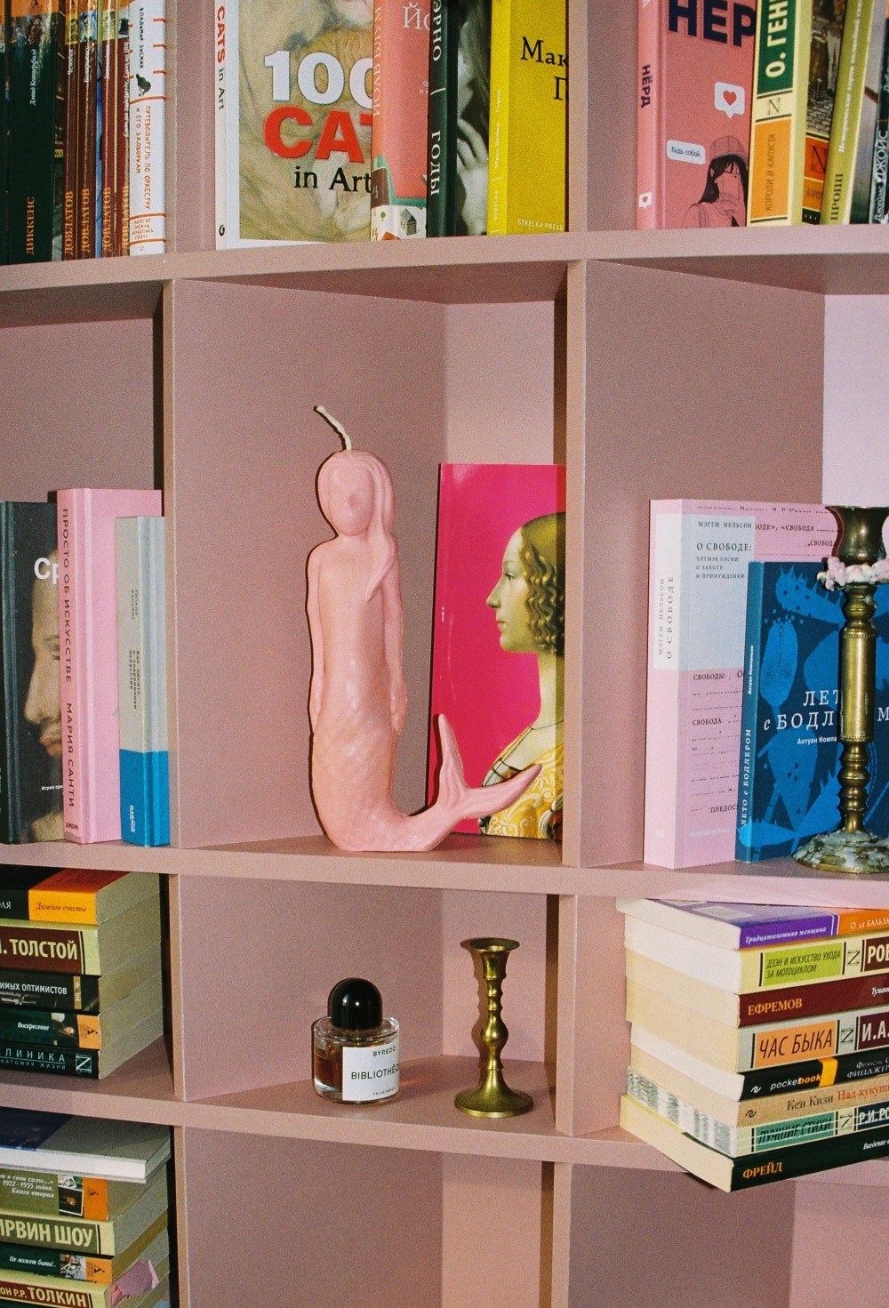 Beeswax candle "Amushka" - photo 56355