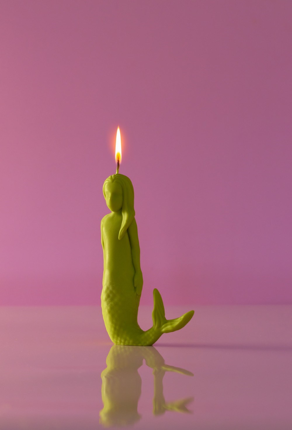 Beeswax candle "Amushka" - photo 56362