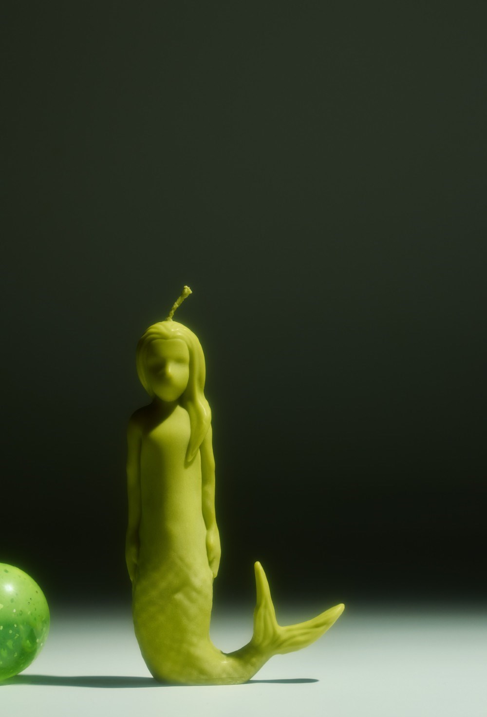 Beeswax candle "Amushka" - photo 56377