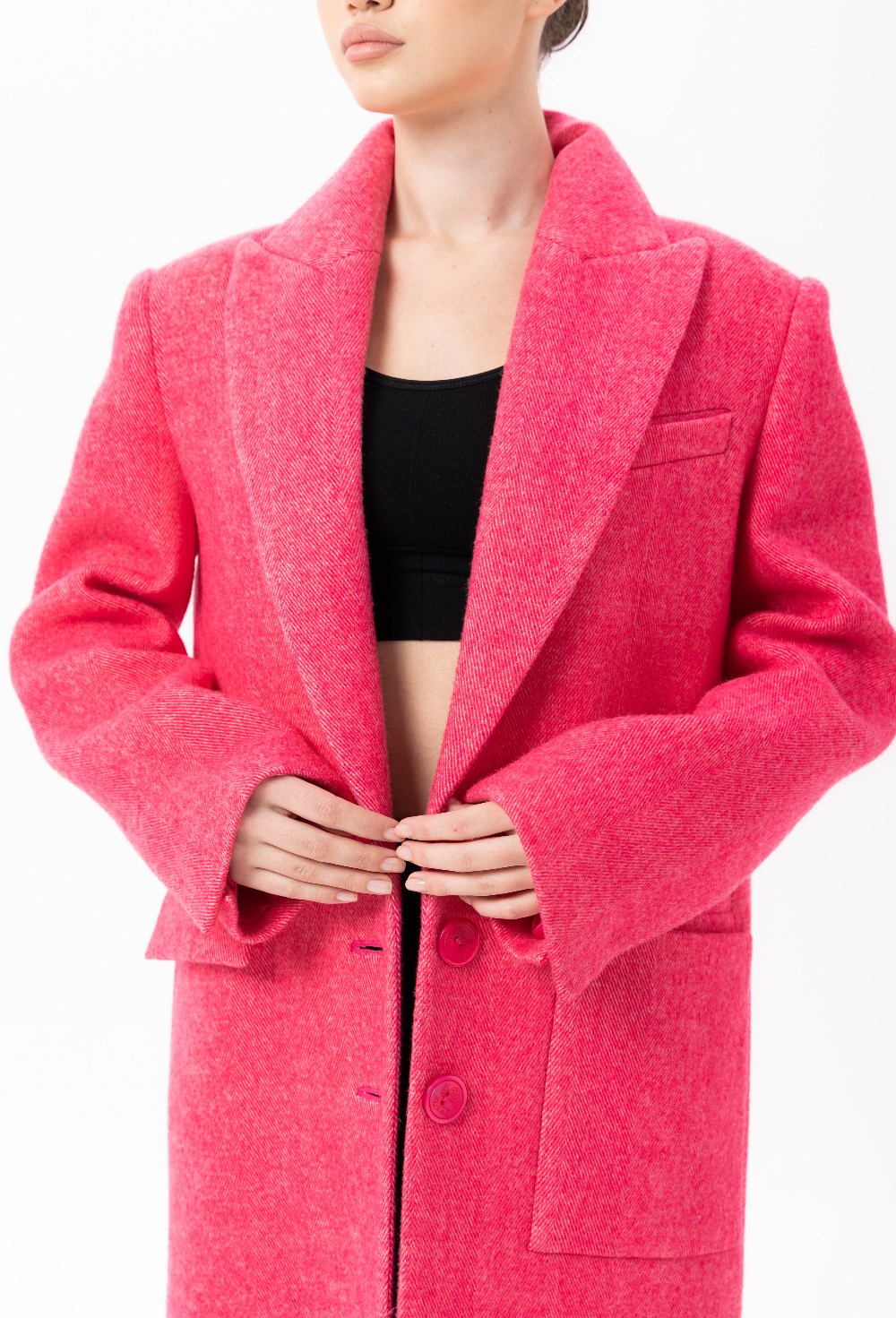 PINK coat - photo 57391