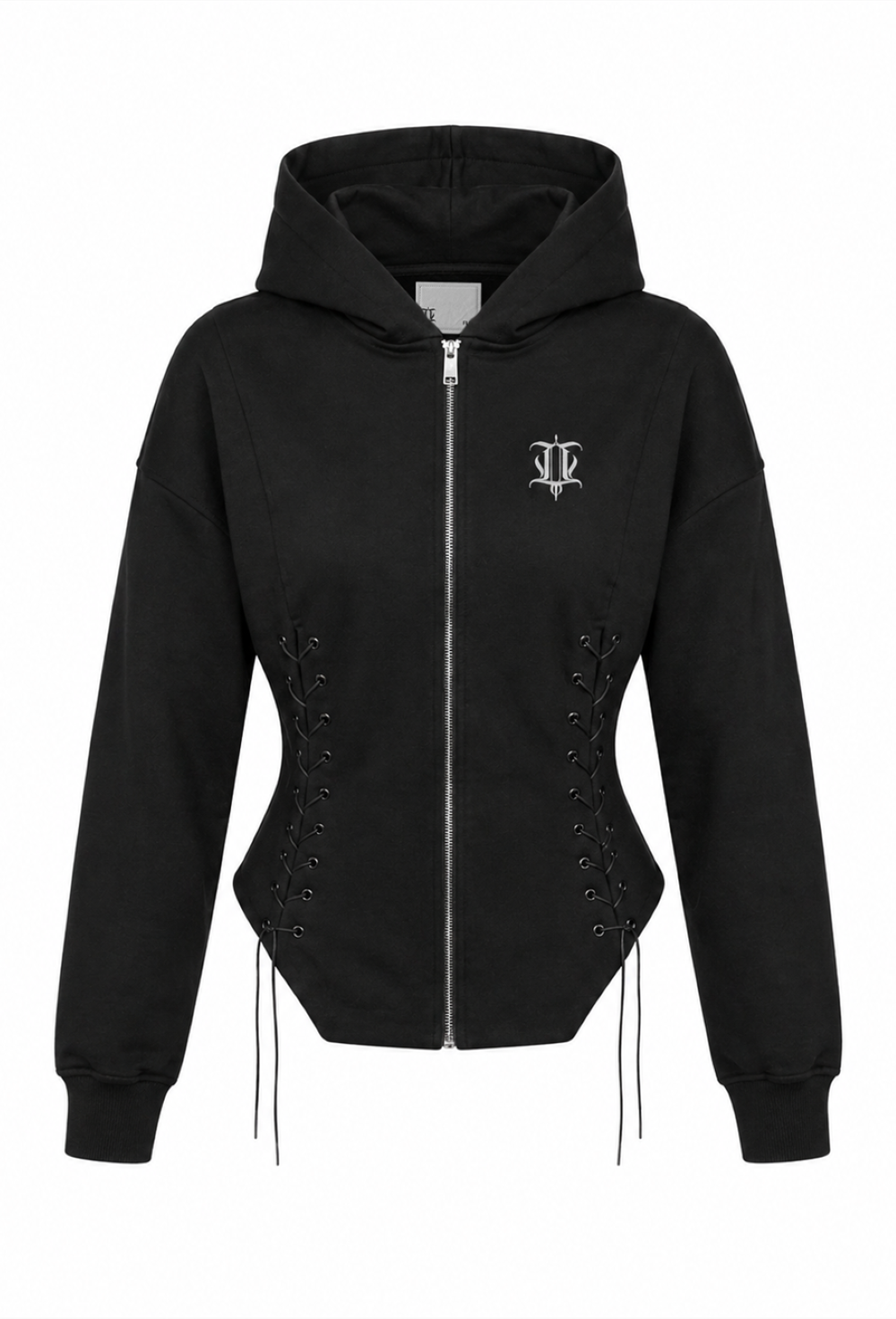 Hoodie with eyelets - photo 57902
