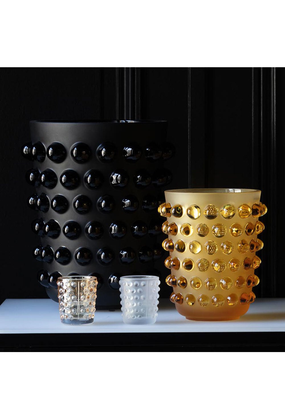 Set of 2 Mossi votives - photo 58167