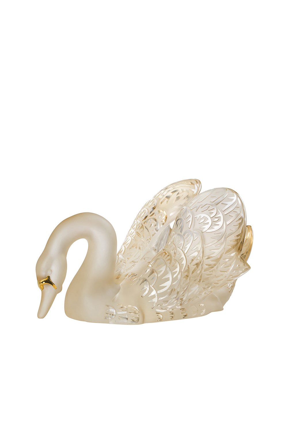 Swan head down sculpture - photo 58252