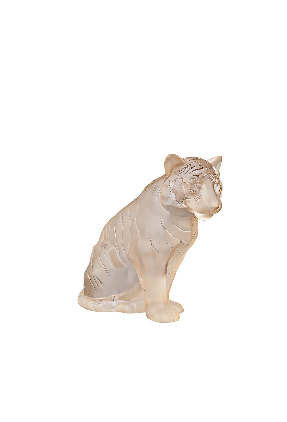 Sitting Tiger Large Sculpture - photo 58347