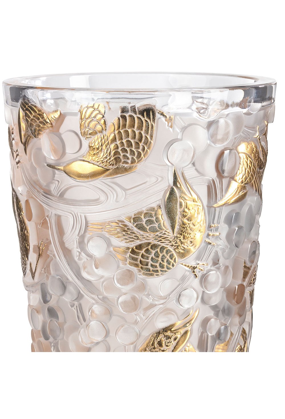 Merles et Raisins large vase - photo 58417