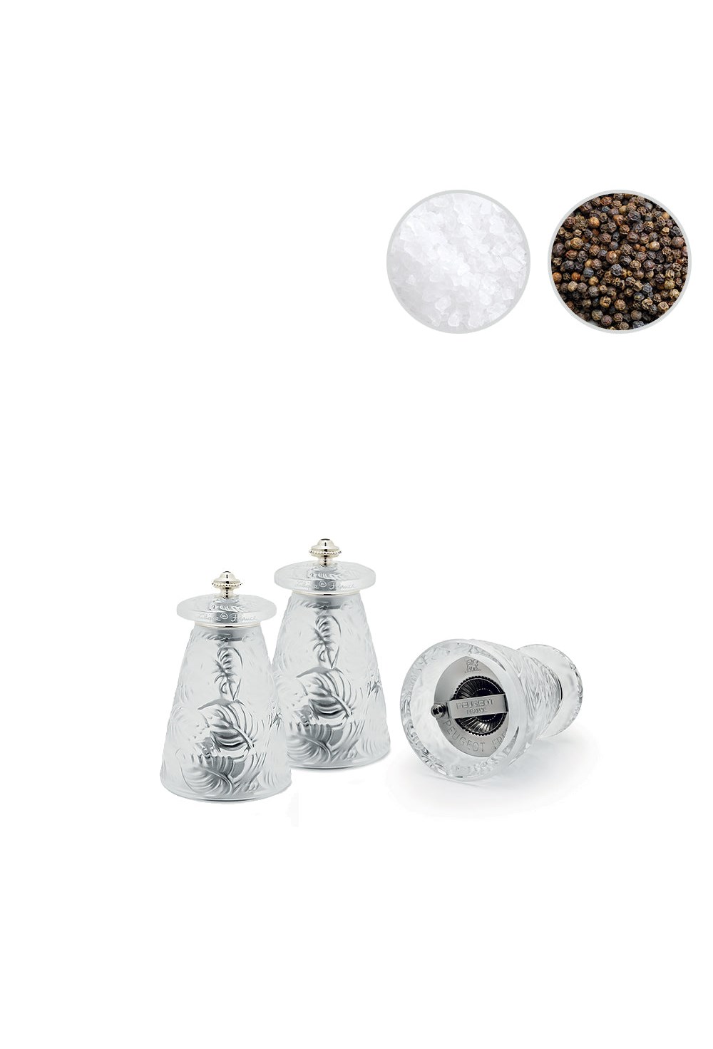 Feuilles pepper & salt grinders - photo 58690