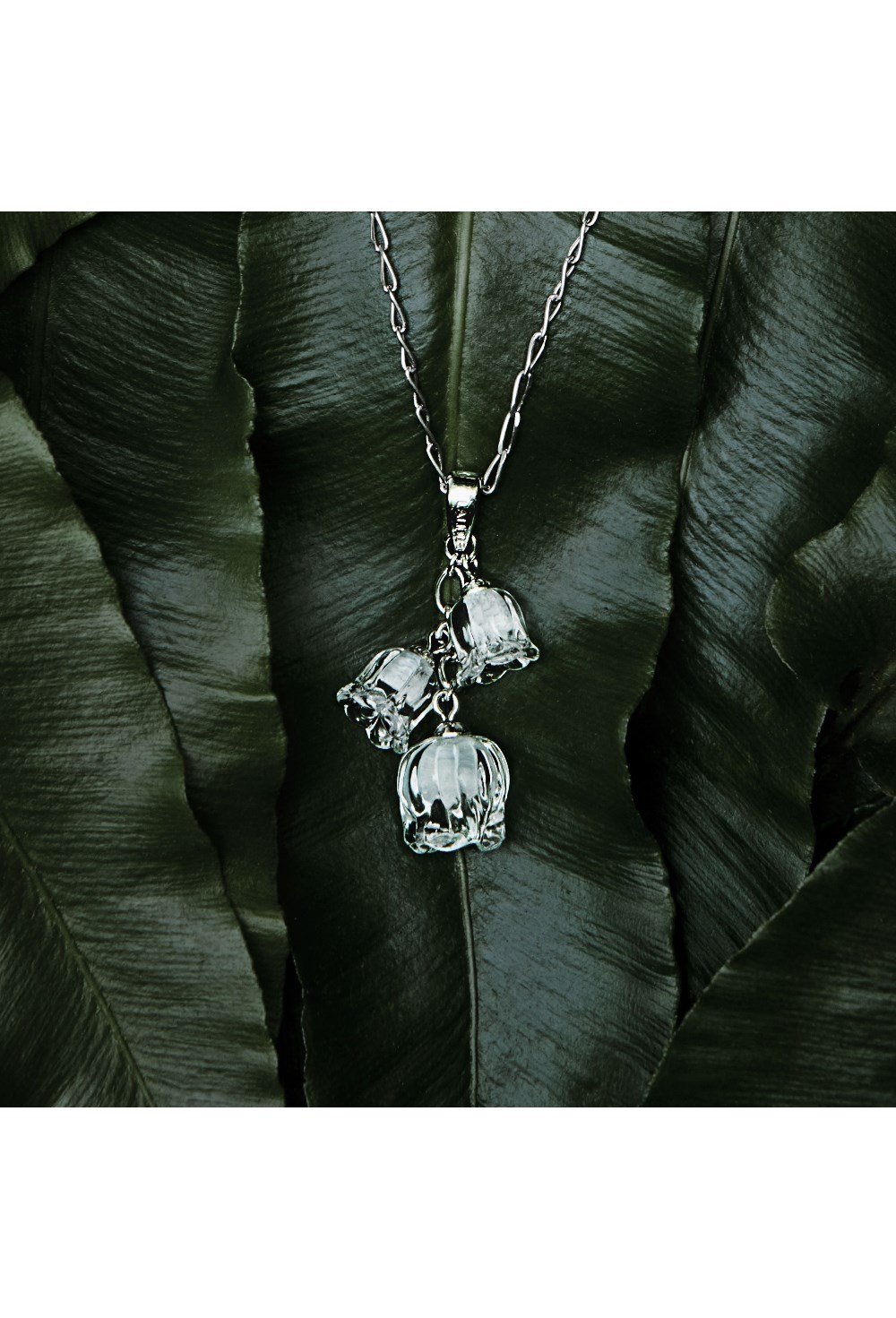 Muguet Pendant 3 crystals - photo 58961
