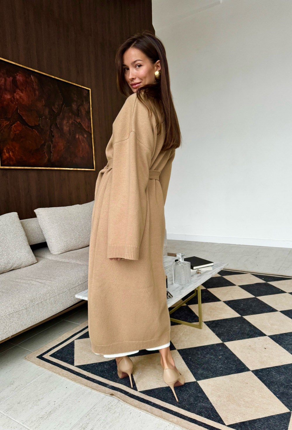 Knitted coat (cardigan) - photo 59902