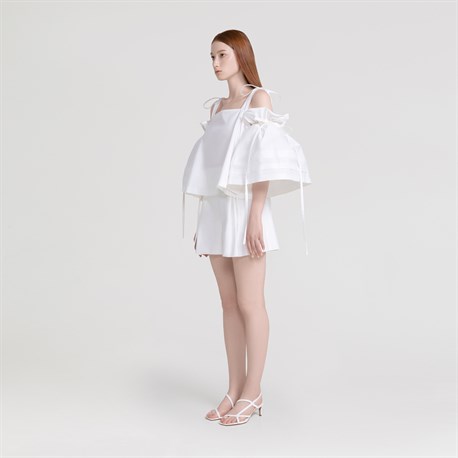 White Magnolia blouse - photo 6163