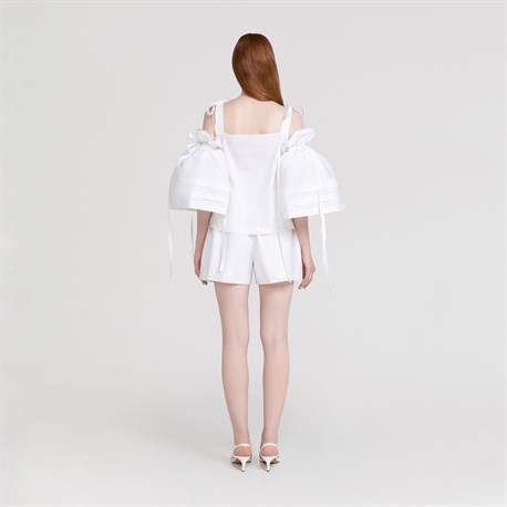 White Magnolia blouse - photo 6165