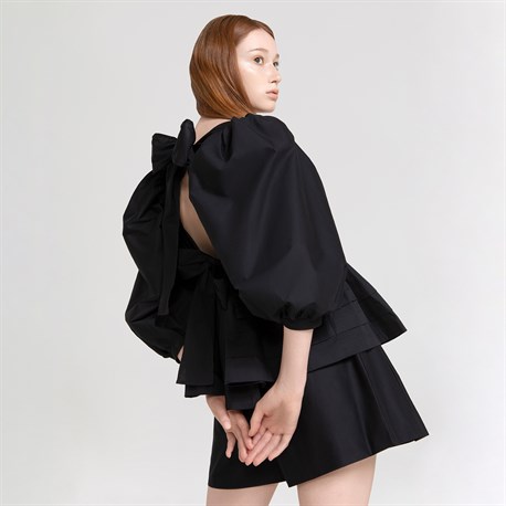 Black blouse Lily - photo 6180