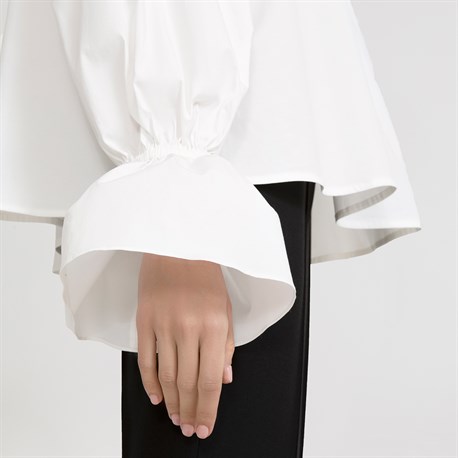 White Charlotte blouse - photo 6207