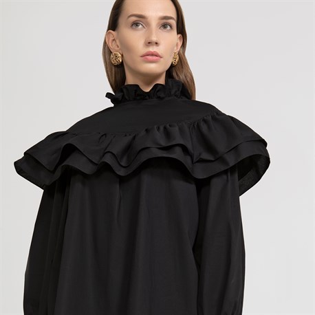 Black Charlotte blouse - photo 6216