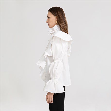 Black Victoria Blouse - photo 6444