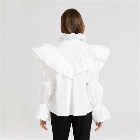 Black Victoria Blouse - photo 6445