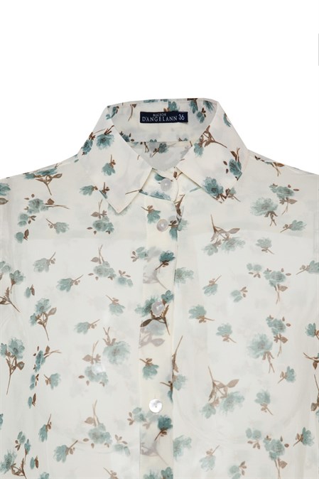 Classic silk blouse - photo 7765