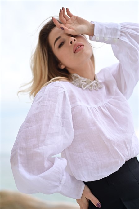 Shirt with collar - photo 9336