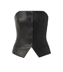 Buttoned corset